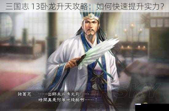 三国志 13卧龙升天攻略:如何快速提升实力?