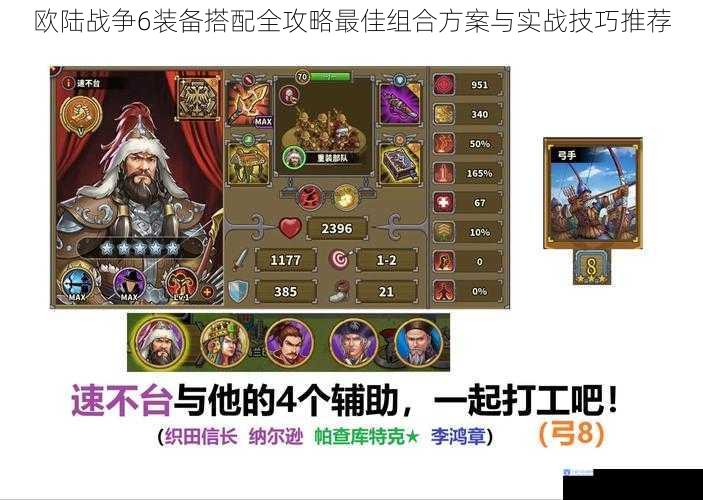 欧陆战争6装备搭配全攻略最佳组合方案与实战技巧推荐