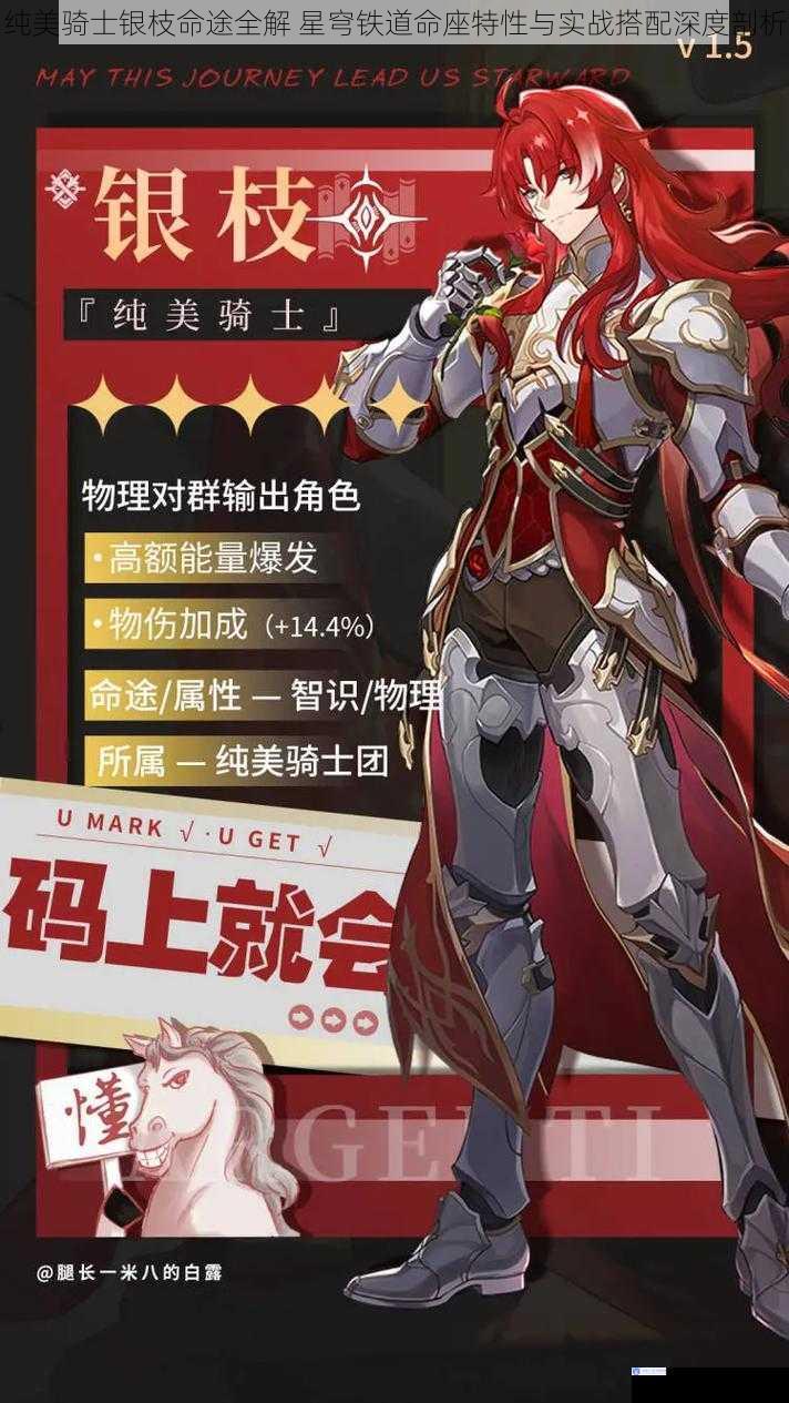 纯美骑士银枝命途全解 星穹铁道命座特性与实战搭配深度剖析