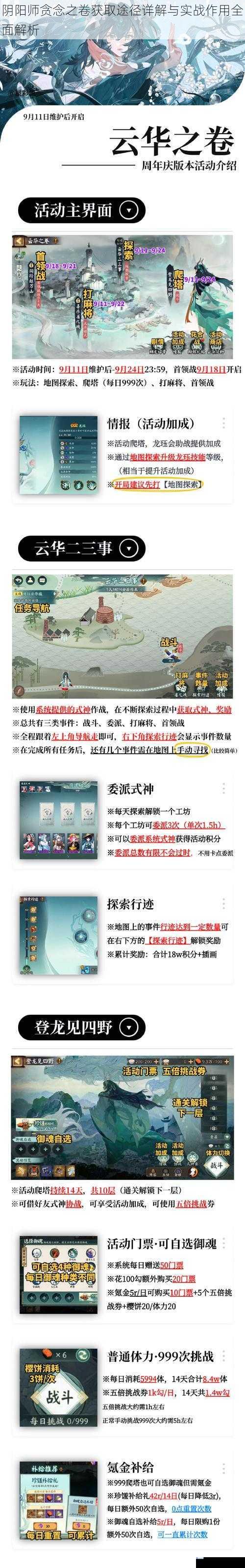 阴阳师贪念之卷获取途径详解与实战作用全面解析