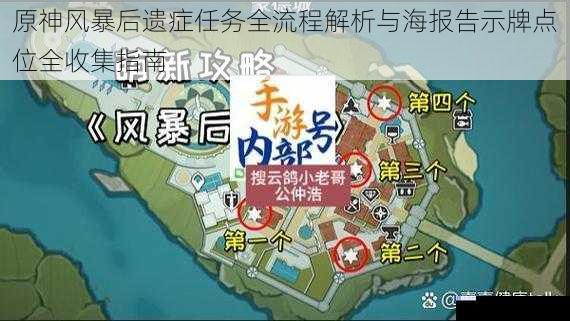 原神风暴后遗症任务全流程解析与海报告示牌点位全收集指南