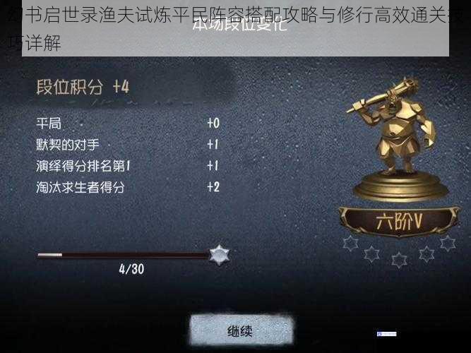 幻书启世录渔夫试炼平民阵容搭配攻略与修行高效通关技巧详解