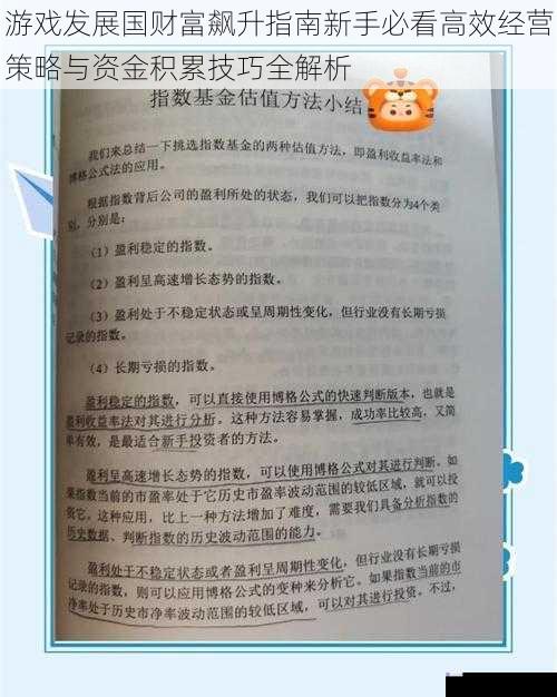 游戏发展国财富飙升指南新手必看高效经营策略与资金积累技巧全解析