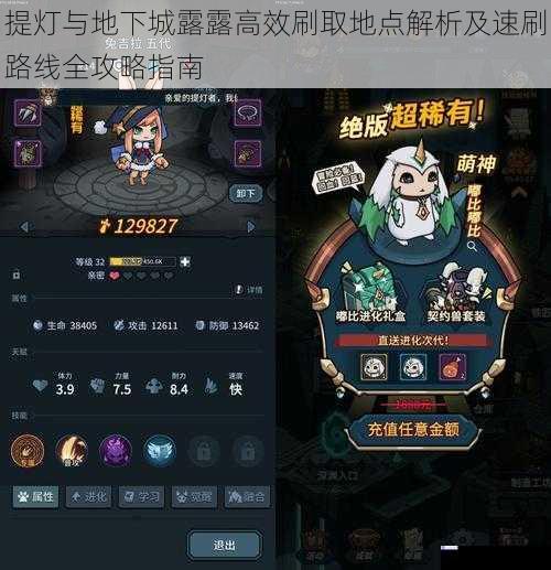 提灯与地下城露露高效刷取地点解析及速刷路线全攻略指南