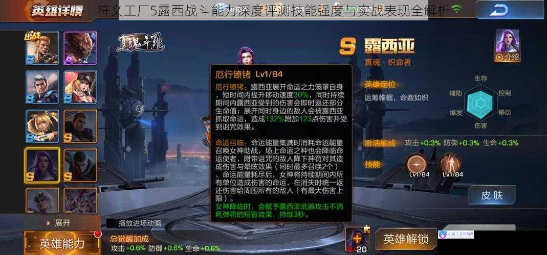 符文工厂5露西战斗能力深度评测技能强度与实战表现全解析