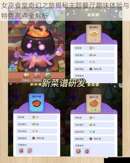 女巫食堂奇幻之旅揭秘主题餐厅趣味体验与特色亮点全解析
