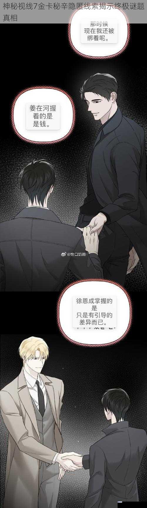 神秘视线7金卡秘辛隐匿线索揭示终极谜题真相