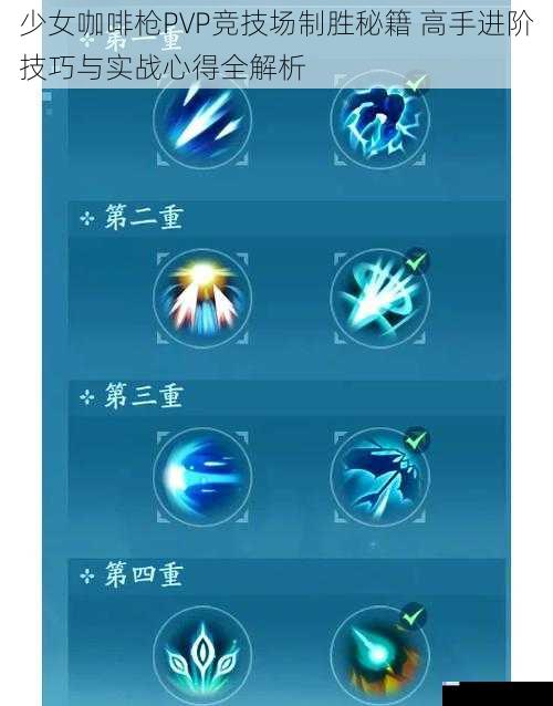 少女咖啡枪PVP竞技场制胜秘籍 高手进阶技巧与实战心得全解析