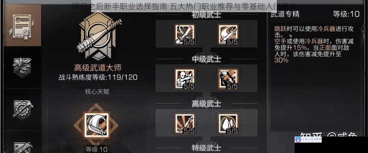 明日之后新手职业选择指南 五大热门职业推荐与零基础入门解析