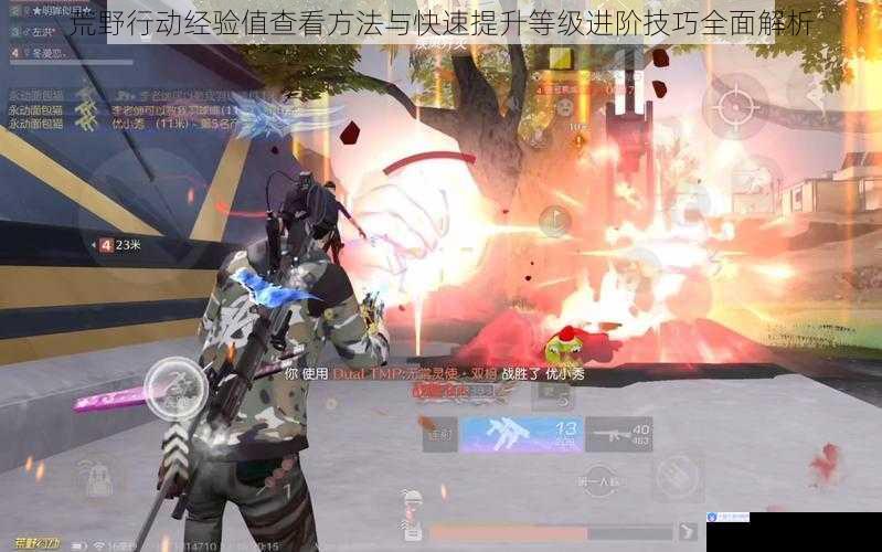 荒野行动经验值查看方法与快速提升等级进阶技巧全面解析