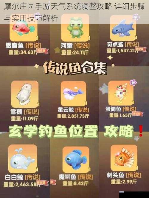 摩尔庄园手游天气系统调整攻略 详细步骤与实用技巧解析