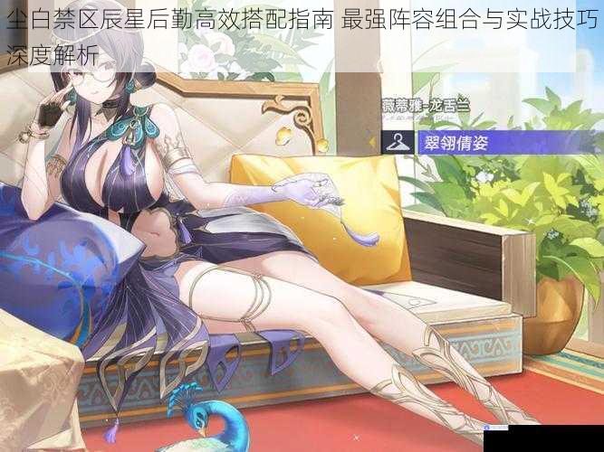 尘白禁区辰星后勤高效搭配指南 最强阵容组合与实战技巧深度解析