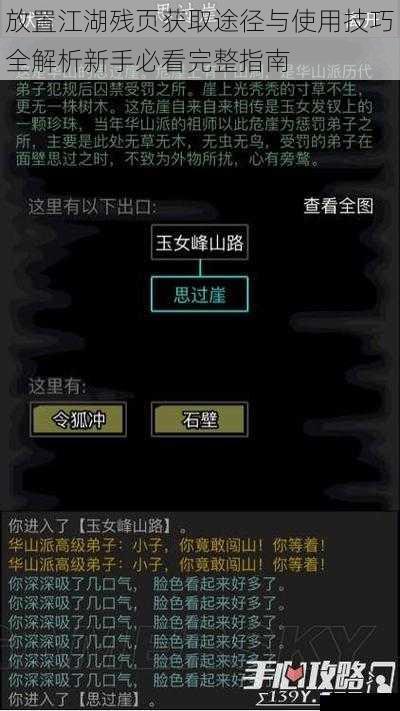 放置江湖残页获取途径与使用技巧全解析新手必看完整指南