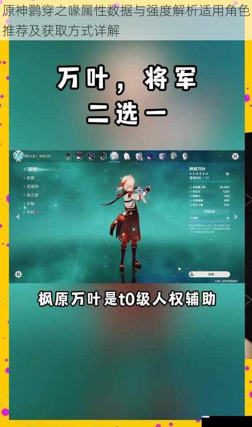 原神鹮穿之喙属性数据与强度解析适用角色推荐及获取方式详解