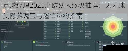 足球经理2025北欧妖人终极推荐：天才球员隐藏瑰宝与超值签约指南
