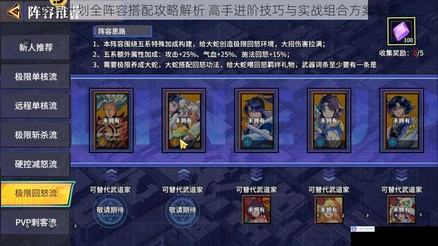 猎码计划全阵容搭配攻略解析 高手进阶技巧与实战组合方案宝典