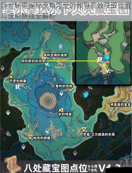浮世秘境探秘原神浮世的教导高效获取位置与速刷路线全解析