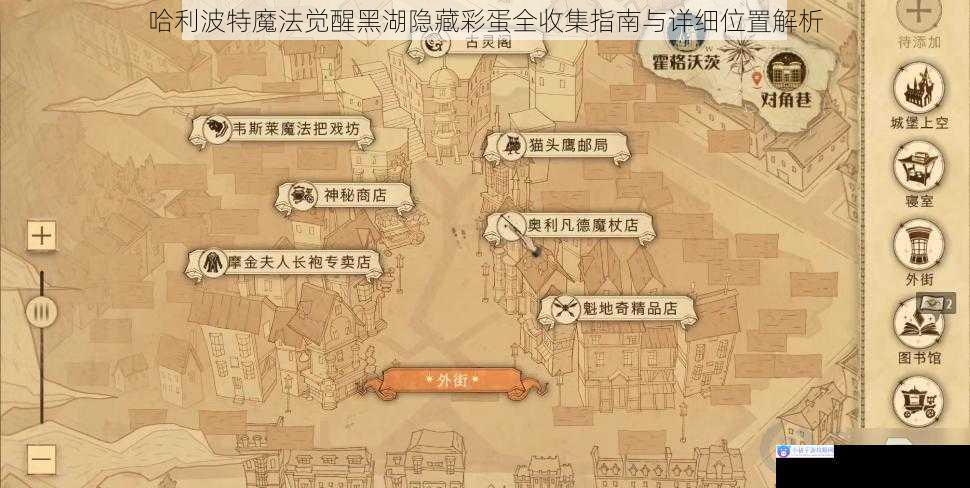 哈利波特魔法觉醒黑湖隐藏彩蛋全收集指南与详细位置解析